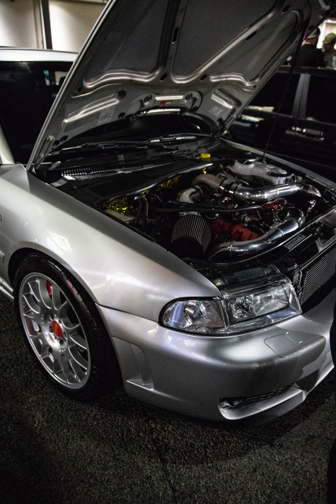 B5 S4 at an Ocean City gas station during H2O